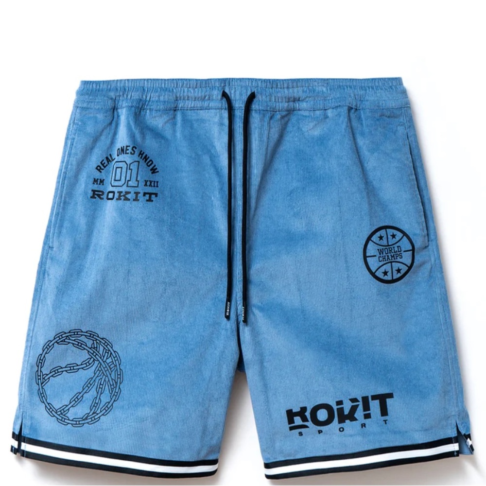 ROKIT‎ Rise Above Corduroy Shorts